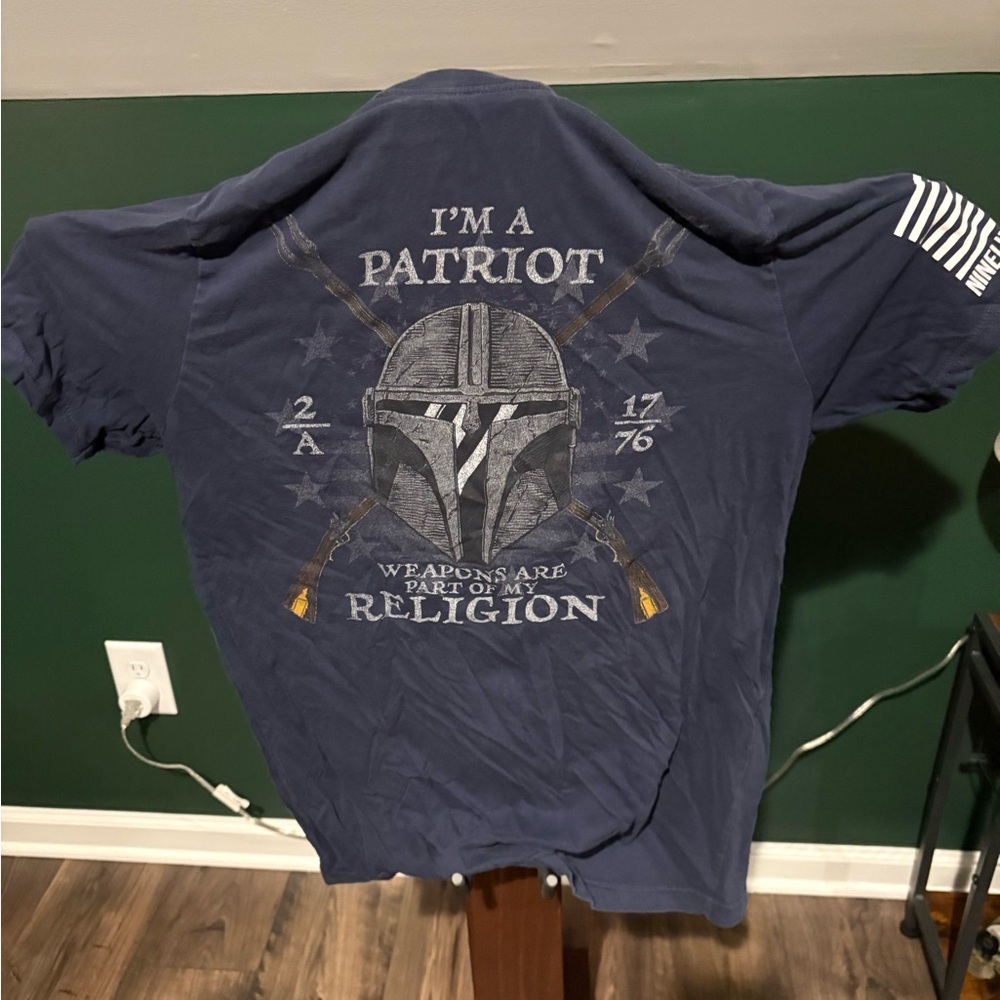 I’m a patriot weapons are part of my religion